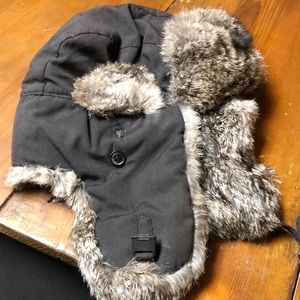 Dorfman pacific real fur winter hat